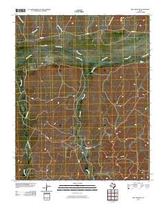 Dry Creek NE 2010 topographic map thumbnail