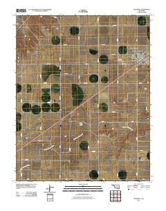 Goodwell 2010 topographic map thumbnail
