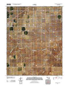 Goodwell SE 2010 topographic map thumbnail