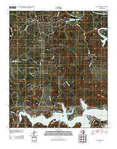 Cove Creek 2010 topographic map thumbnail