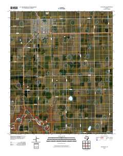 Floydada 2010 topographic map thumbnail