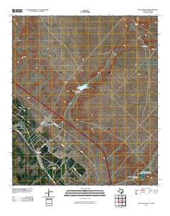 Fort Hancock 2010 topographic map thumbnail