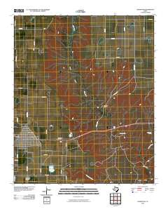 Crosbyton 2010 topographic map thumbnail