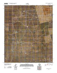Frankel City SW 2010 topographic map thumbnail