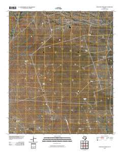 Cheyenne Draw SW 2010 topographic map thumbnail