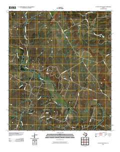 Cutoff Mountain 2010 topographic map thumbnail