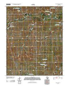 Dads Creek 2010 topographic map thumbnail