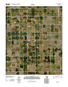 Halfway 2010 topographic map thumbnail