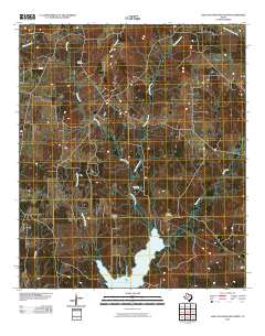 Lake Nacogdoches North 2010 topographic map thumbnail