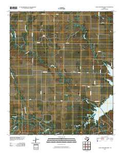 Lake Stamford West 2010 topographic map thumbnail
