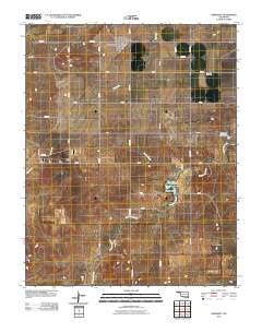 Hardesty 2010 topographic map thumbnail