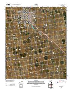 Lamesa South 2010 topographic map thumbnail