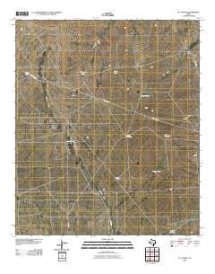 W T Ranch 2010 topographic map thumbnail