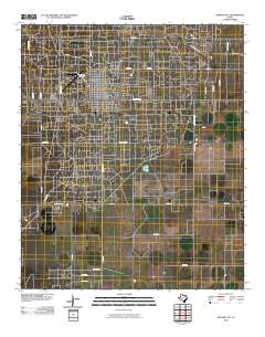Denver City 2010 topographic map thumbnail