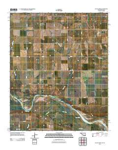 Augar Creek 2012 topographic map thumbnail