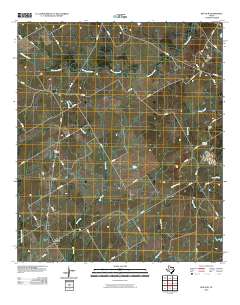 Ben Hur 2010 topographic map thumbnail