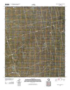 Benge Corner SE 2010 topographic map thumbnail