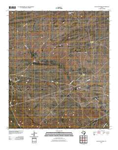 Alligator Draw 2010 topographic map thumbnail