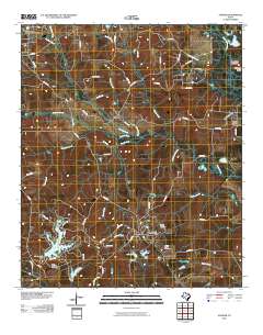 Avinger 2010 topographic map preview