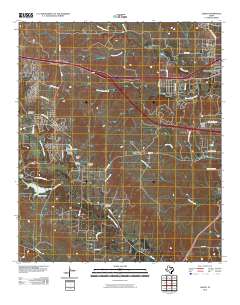 Aledo 2010 topographic map thumbnail