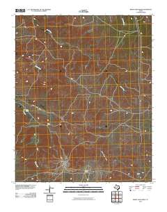 Berry Sand Draw 2010 topographic map thumbnail