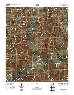 Berryhill Creek 2010 topographic map thumbnail