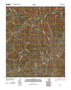 Baker 2010 topographic map thumbnail