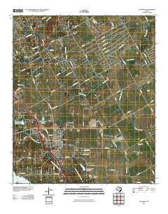 Alvarado 2010 topographic map thumbnail