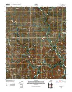 Antelope 2010 topographic map thumbnail