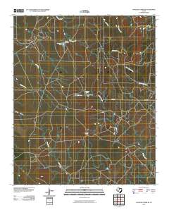 Antelope Creek SE 2010 topographic map thumbnail