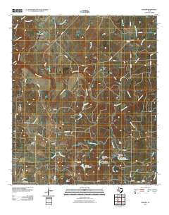 Bowser 2010 topographic map thumbnail