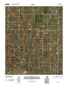 Arah 2010 topographic map thumbnail