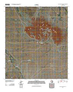 Black Mountains 2010 topographic map thumbnail