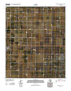 Brownfield East 2010 topographic map thumbnail