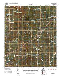 Blanket 2010 topographic map thumbnail