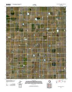 Claytonville NW 2010 topographic map thumbnail