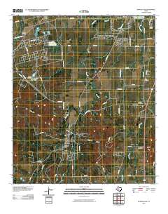 Buffalo Gap 2010 topographic map thumbnail