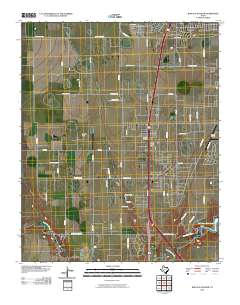 Buffalo Stadium 2010 topographic map thumbnail