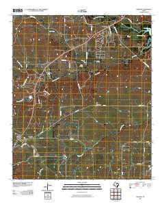 Cresson 2010 topographic map thumbnail