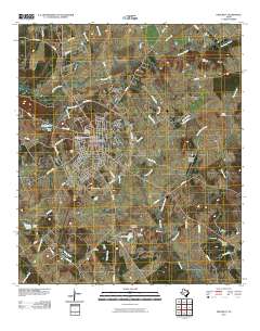 Crockett 2010 topographic map thumbnail
