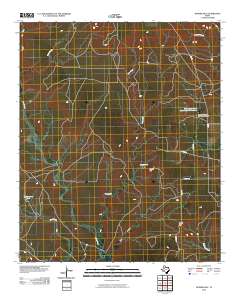 Bunker Hill 2010 topographic map thumbnail