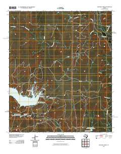 Crooked Creek 2010 topographic map thumbnail