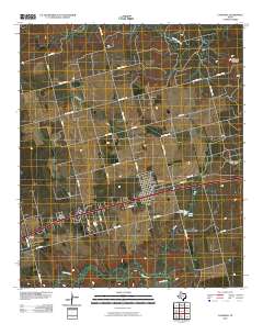 Coahoma 2010 topographic map thumbnail