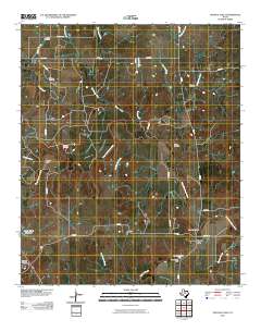 Crystal Falls 2010 topographic map thumbnail