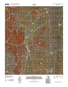 Cerro Alto Mountain 2010 topographic map thumbnail