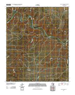 Cactus Creek 2010 topographic map thumbnail