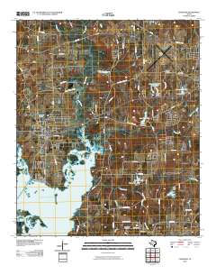 Chandler 2010 topographic map thumbnail