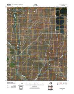 Channing NW 2010 topographic map thumbnail