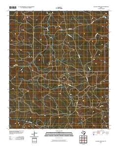 Collins Creek SW 2010 topographic map thumbnail