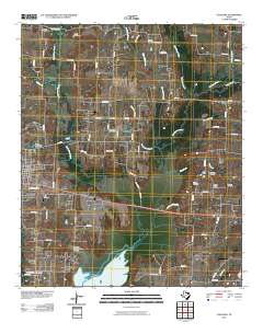 Culleoka 2010 topographic map thumbnail